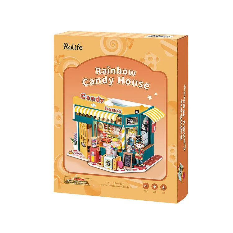 Rolife Rainbow Candy House