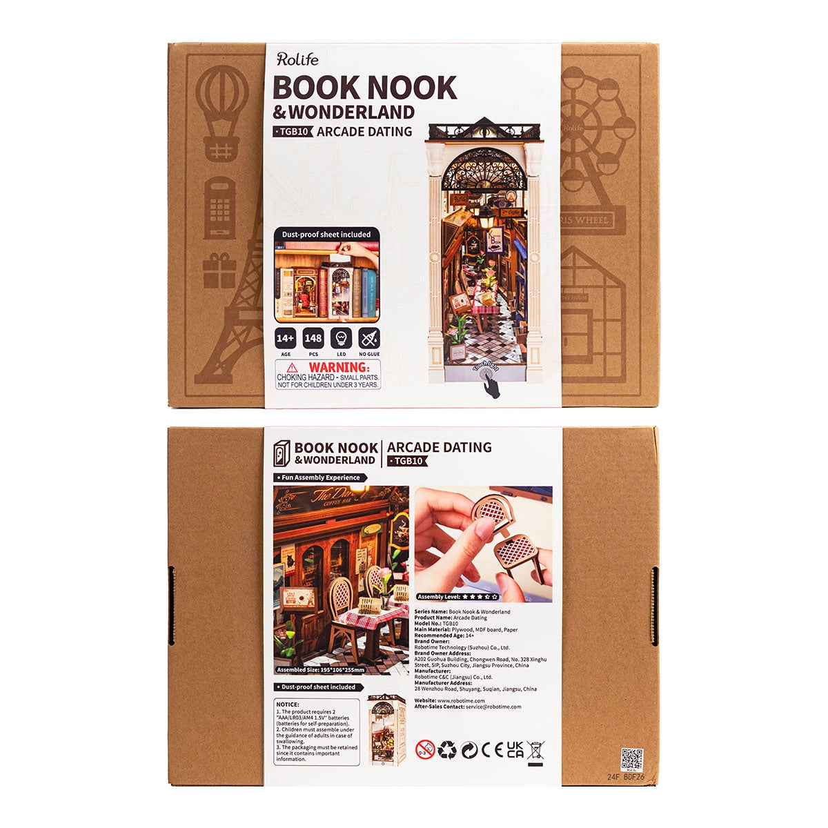 Arcade Dating DIY Booknook Kit