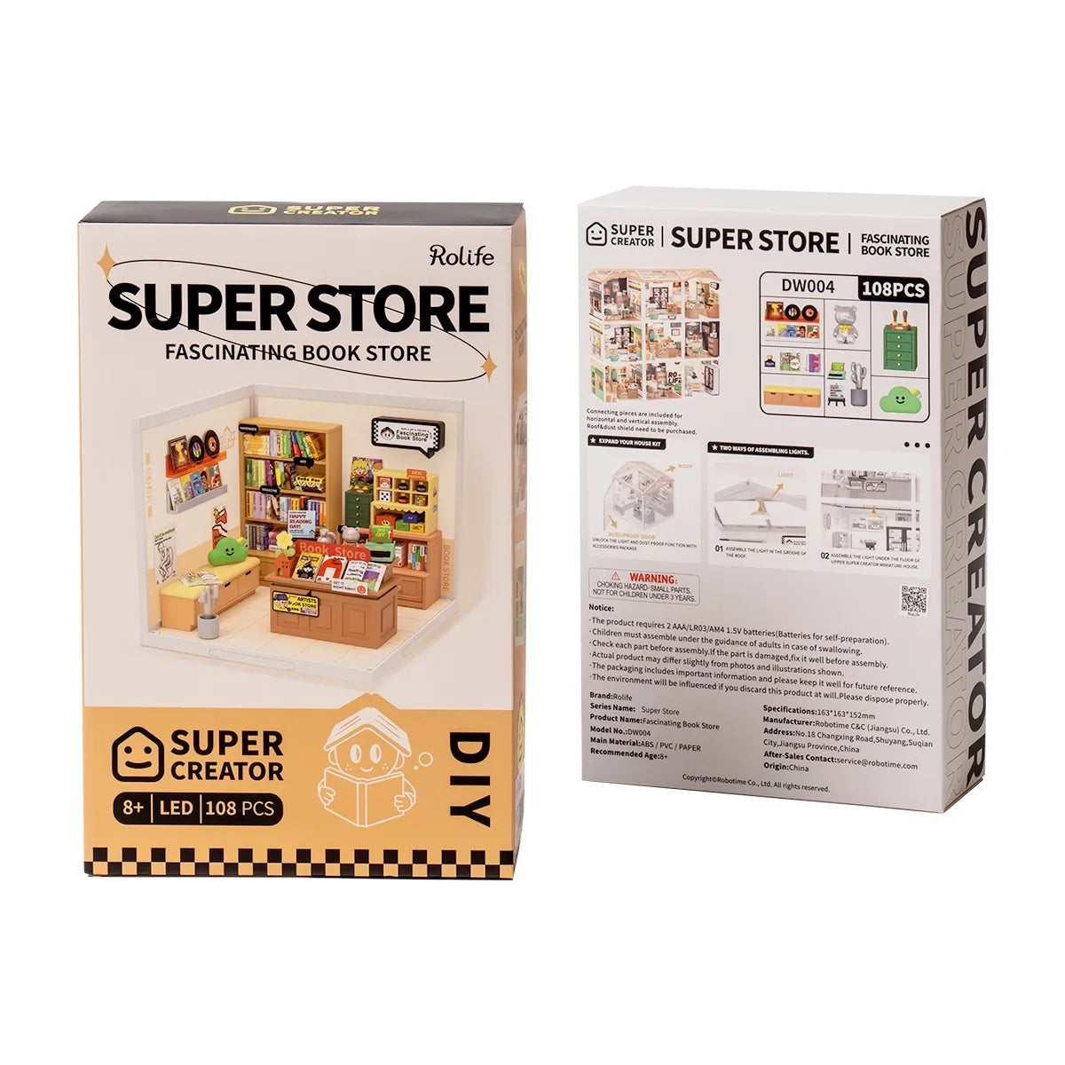 Rolife Superstore Fascinating Book Store