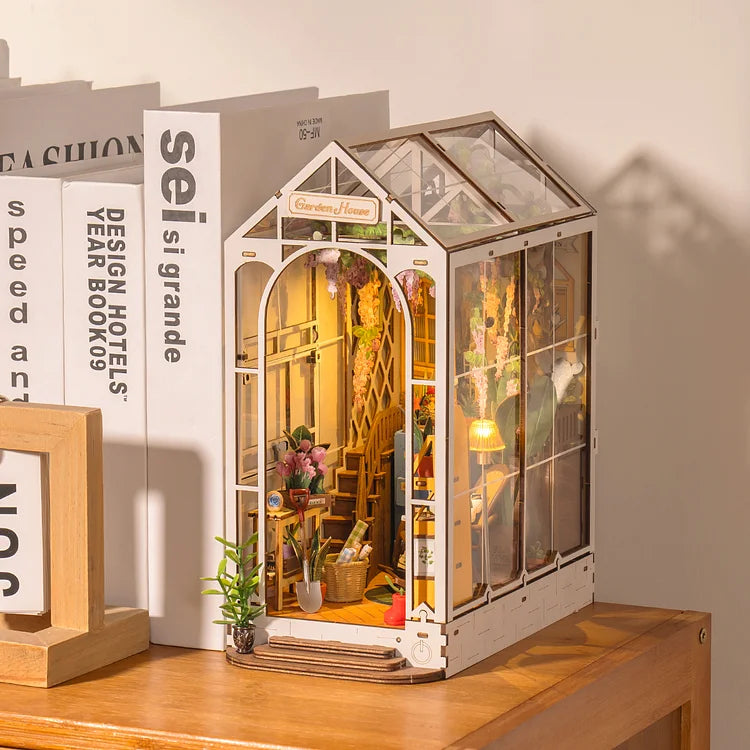Garden House Booknook DIY Kit