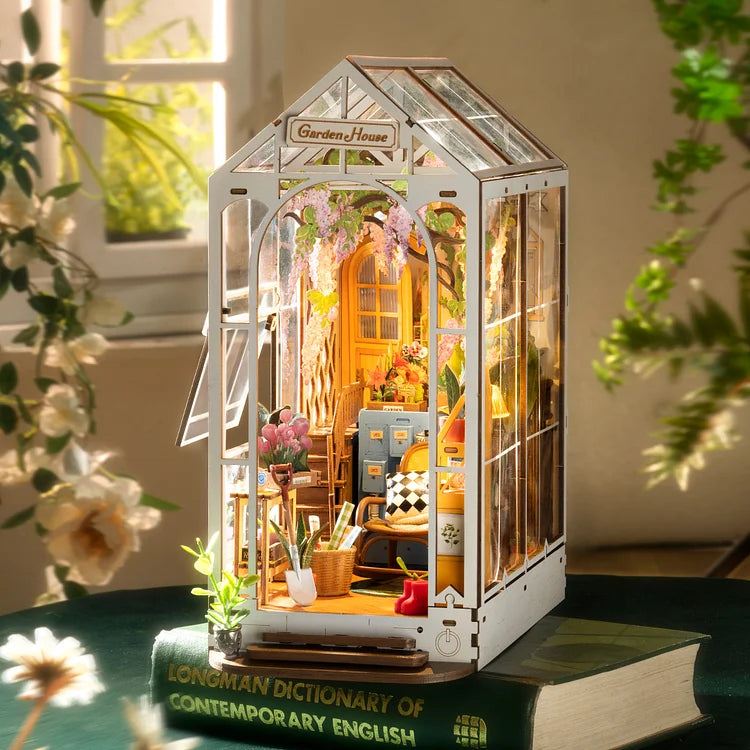 Garden House Booknook DIY Kit