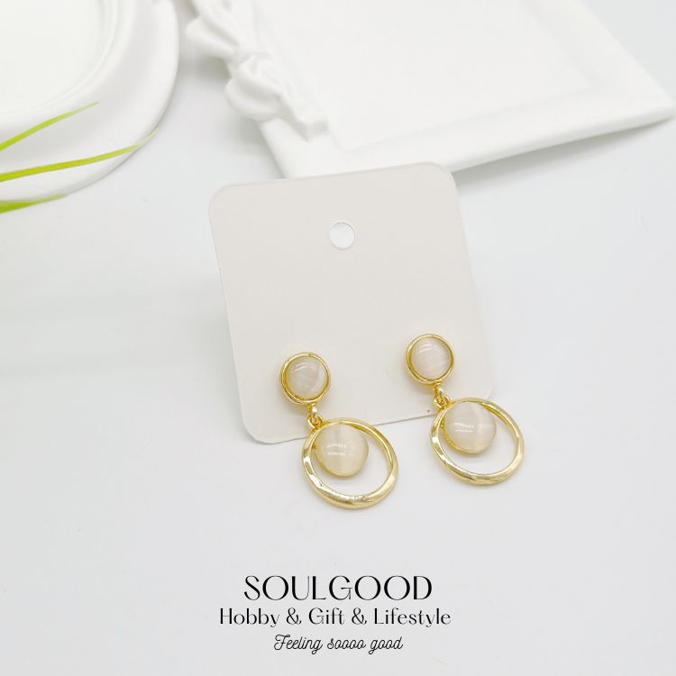 Opal Drop Earrings