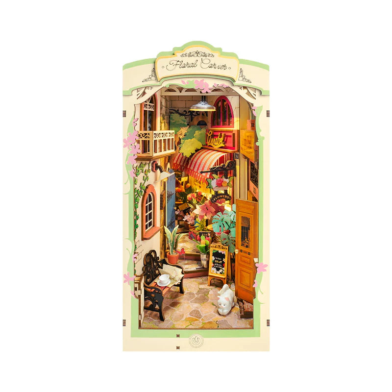 Floral Corner DIY Booknook