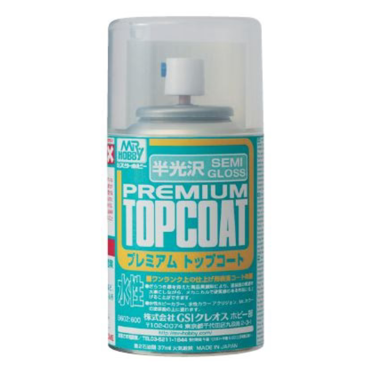 Mr Premium Top Coat Semi-Gloss B602