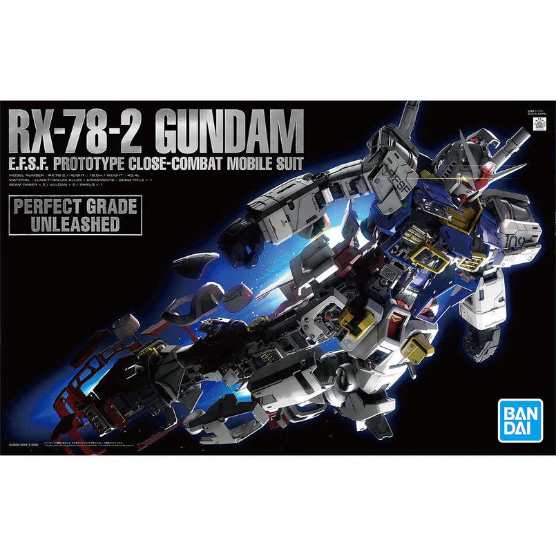 ロボット RX-78-2 GUNDAM PERFECT GRADE UNLEASHED GUNDAM - 1/60 RX-78-2 Perfect Grade Unleashed Model Kit PG