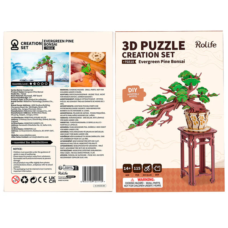 Evergreen Bonsai DIY Kit TG510