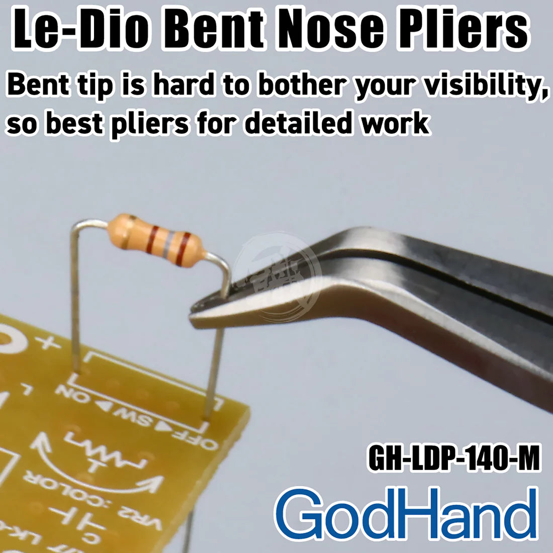 GodHand - Le-Dio Bent Nose Pliers