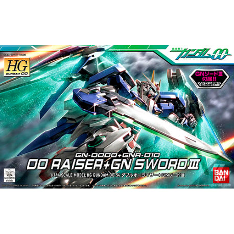 HG 1/144 #54 OO Raiser + GN Sword