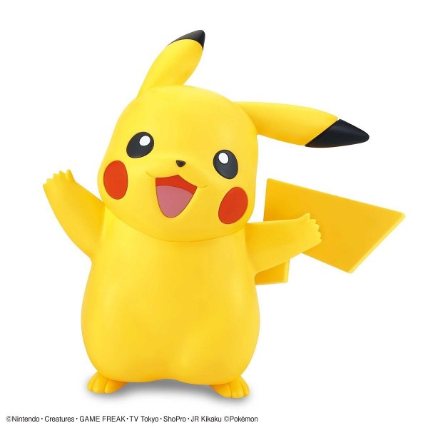 Bandai Pokemon Model Kit Quick!! 01 PIKACHU