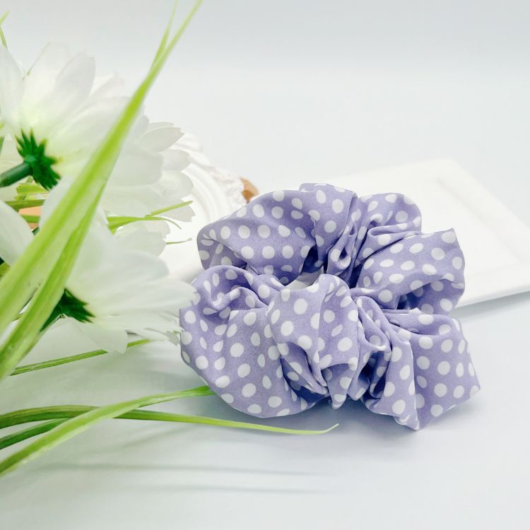 Purple Sweet Scrunchie