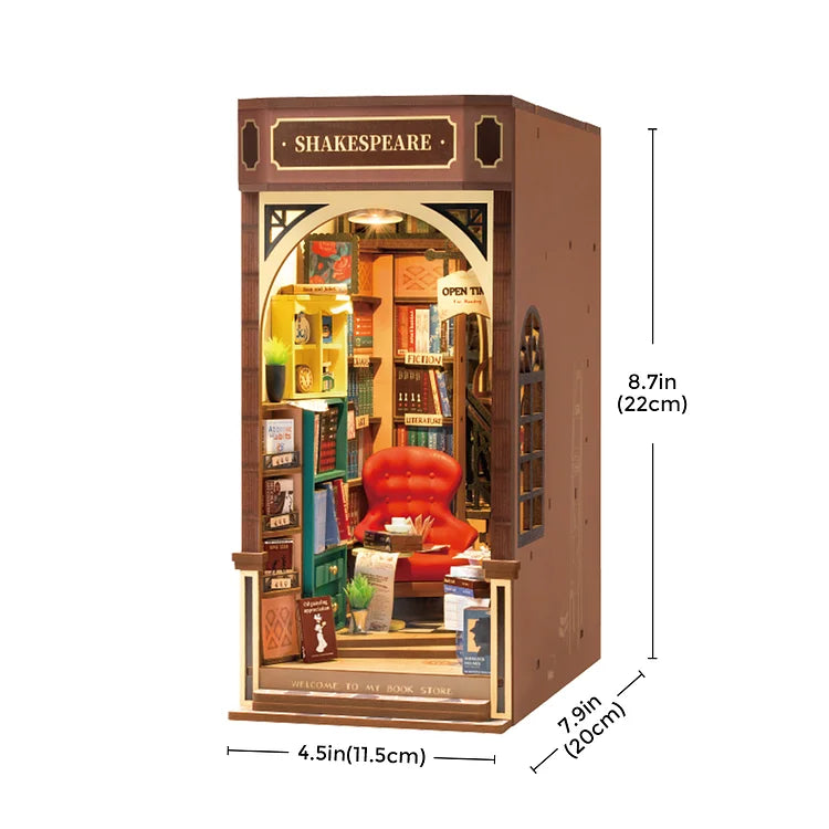 Bookstore DIY Booknook Kit