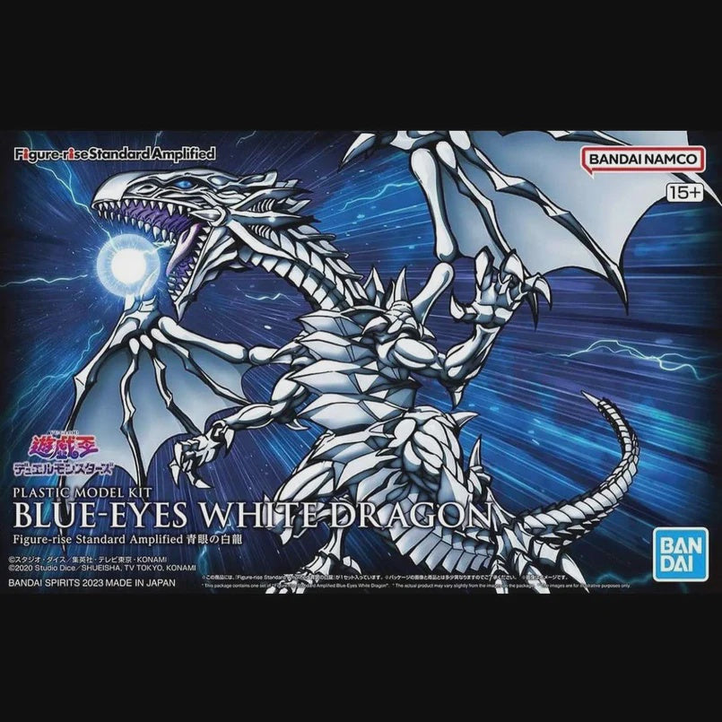 BANDAI Figure-rise Standard Amplified Blue-Eyes White Dragon.