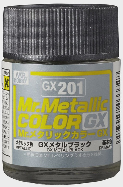 Mr Color GX 201 Metal Black